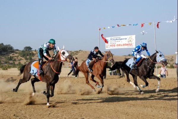 Festival'de At Yarışları